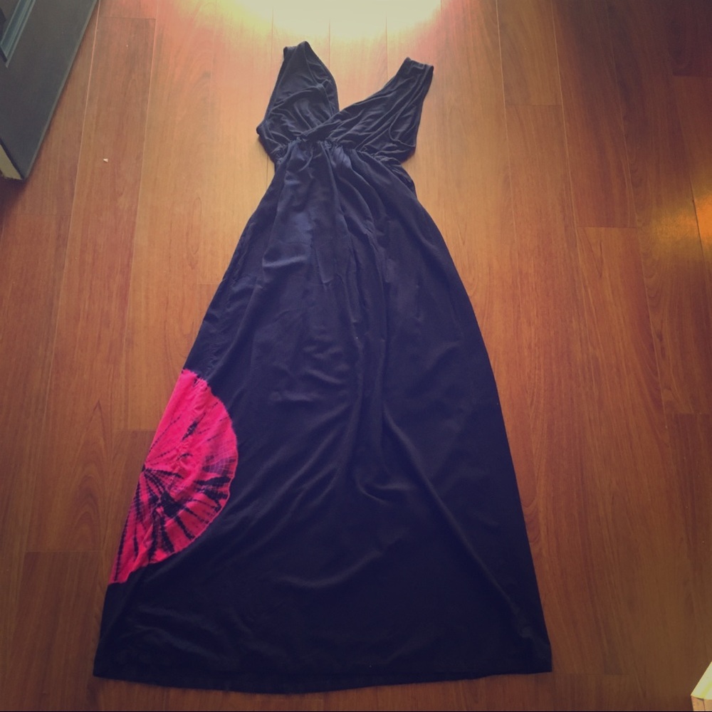 Liz Lange maternity maxi dress Large